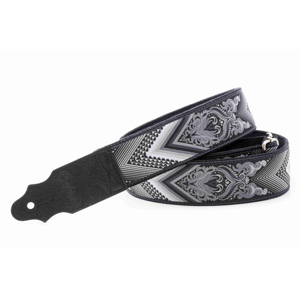 RightOn! Arrow Black Guitar Strap